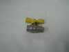 Ventil guľový plyn,motýľ,FF,3/8"