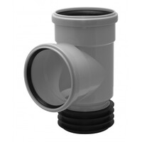 HT Odbočka 110/110 (87,5°) násuvná HTEA nastrčná