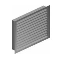 Vzt. PZ 300x300 AL dažď.mriežka