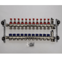 Rozdeľovač s prietokomerom 11 okruhov, nerez Viessmann