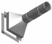 Vzt. S-VPF 300x300/160 sanie-výfuk