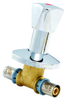 Kohút s hlavicou 16x16 Viessmann