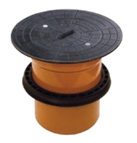 RVTEL-teleskop s liatinovým poklopom bez odvetr.D315/40t pre 400 kruh