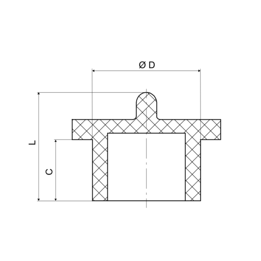 Záslepka do tvarovky PPR 20 PN20