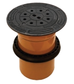 RVTEL-teleskop s liatinovým poklopom s odvetr.D315/40t pre 400 kruh
