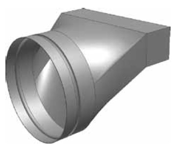 Vzt. prechod PPK 160x40/160 priamy