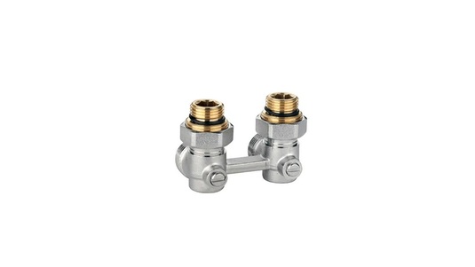 Pripájacie skrutkovanie rohové 1/2&quot; 2-rúrkový systém Viessmann
