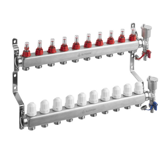 Rozdelovač nerez 10-okruhový