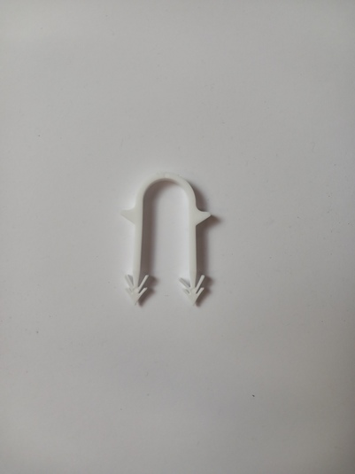 Príchytka podlahová TACKER 5 cm biela