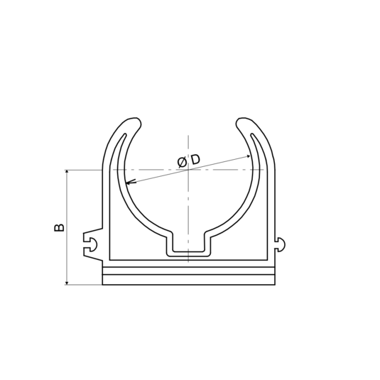 Príchytka rúr PPR 32 PN20