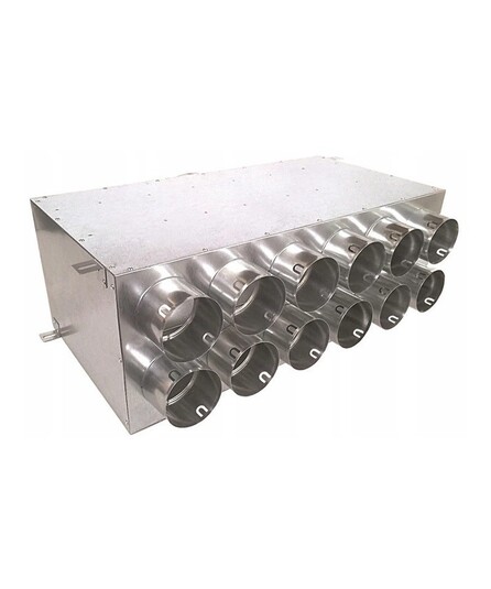 Vzt. rozdeľovací box, priamy, RT2R-12x90/160