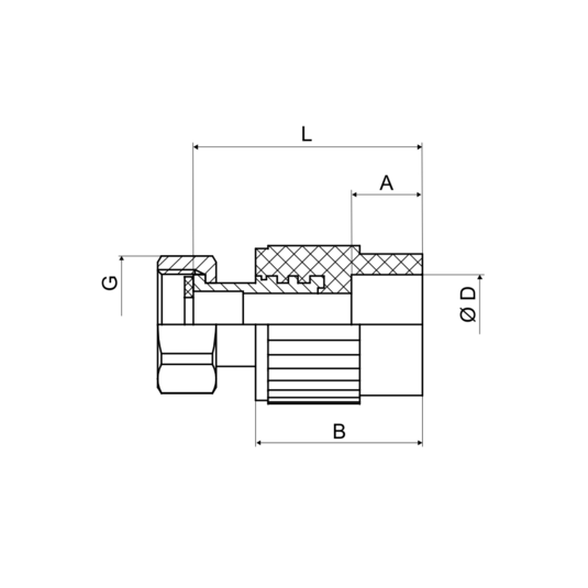 Prechodka DG PPR 25x3/4