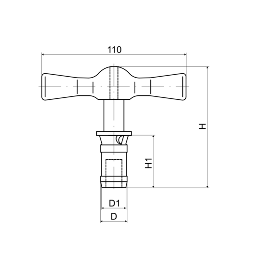 Kalibrátor 1216 kovový