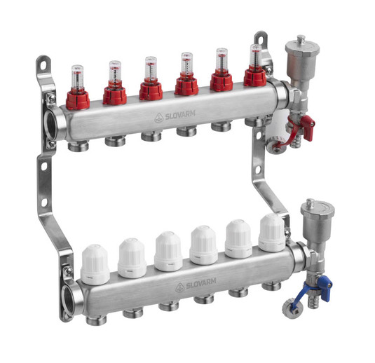 Rozdelovač nerez 6-okruhový